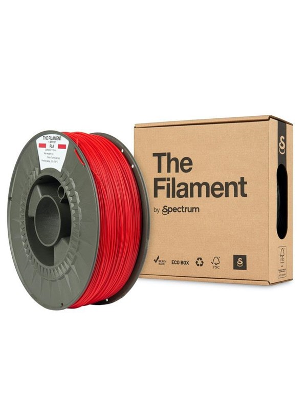 Spectrum The Filament / PLA / Technical Red / ⌀ 1.75 mm / 1 kg