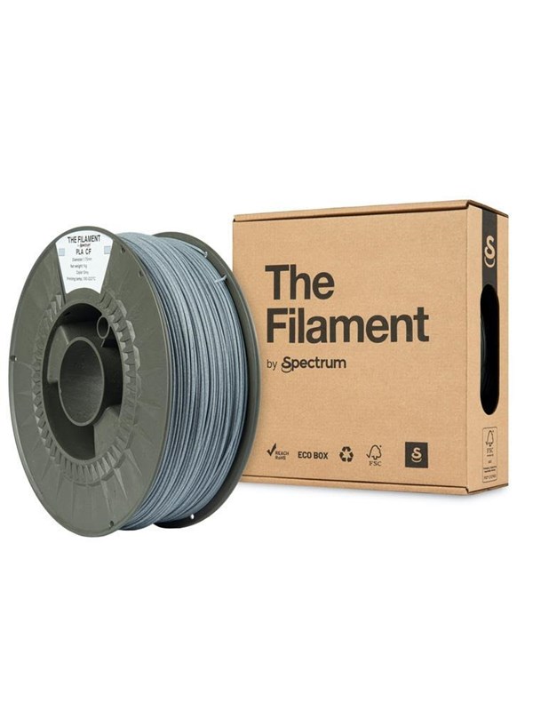 Spectrum The Filament / PLA CF / Grey / ⌀ 1.75 mm / 1 kg