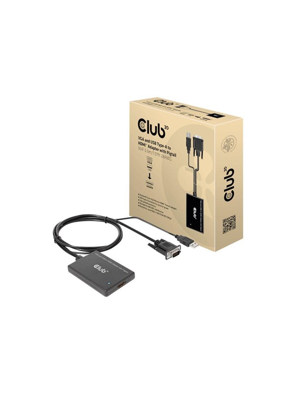 Club 3D adapter - HDMI / VGA - 60 cm
