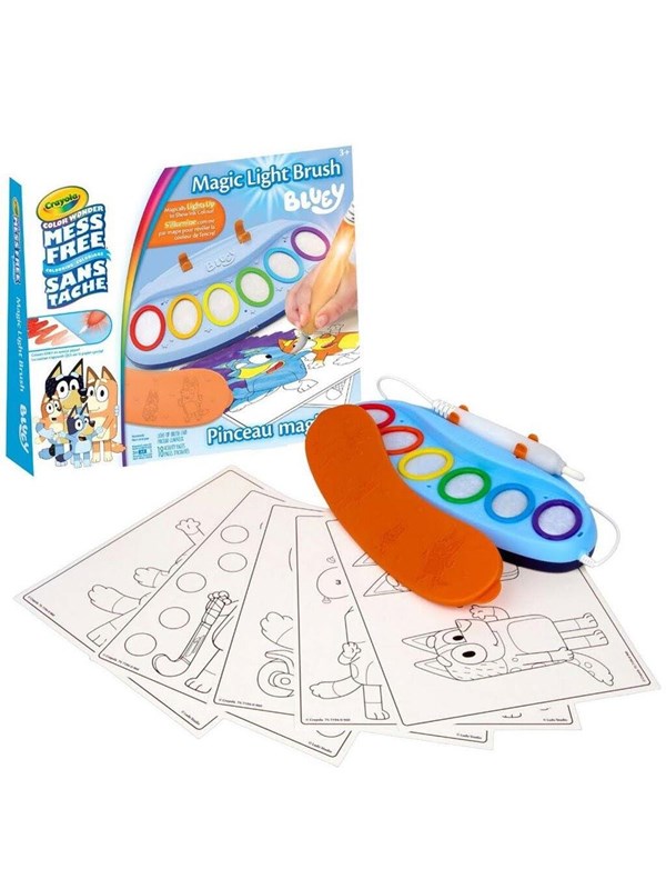 Crayola Color Wonder Magic Light Up Brush Bluey