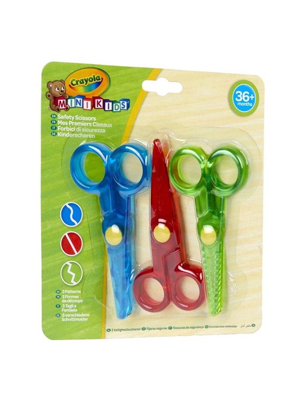 Crayola Mini Kids turvasakset 3 kpl