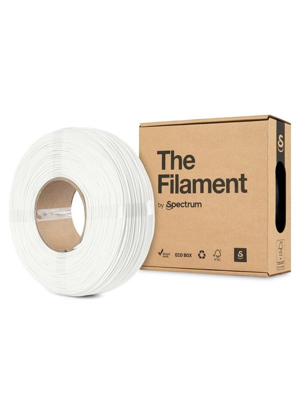 Spectrum The Filament / ReFill PLA / Traffic White / ⌀ 1.75 mm / 1 kg