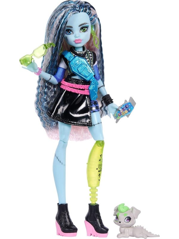 Monster High perusnukke Frankie Stein
