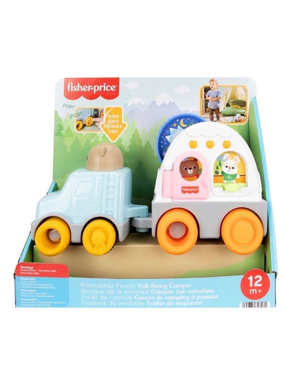Fisher Price Fisher-Price Outdoor Explorers perässä vedettävä matkailuauto