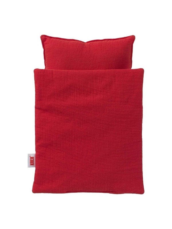 Krea Doll Bed Linen Red