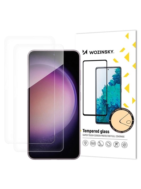 Wozinsky Tempered Glass for Samsung Galaxy S26 Plus Fingerprint Sensor Compatible 2 Pcs