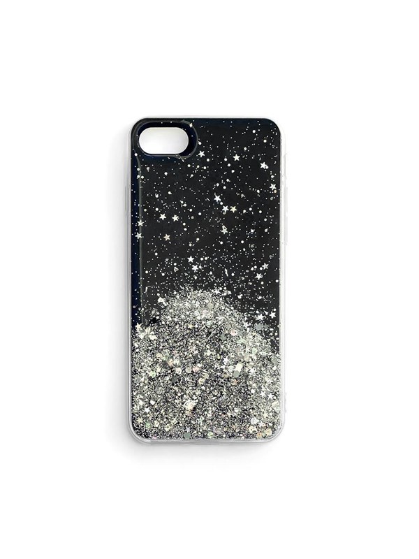 Wozinsky Star Glitter Shiny Glitter Cover Cover for iPhone 12 Pro Max Black