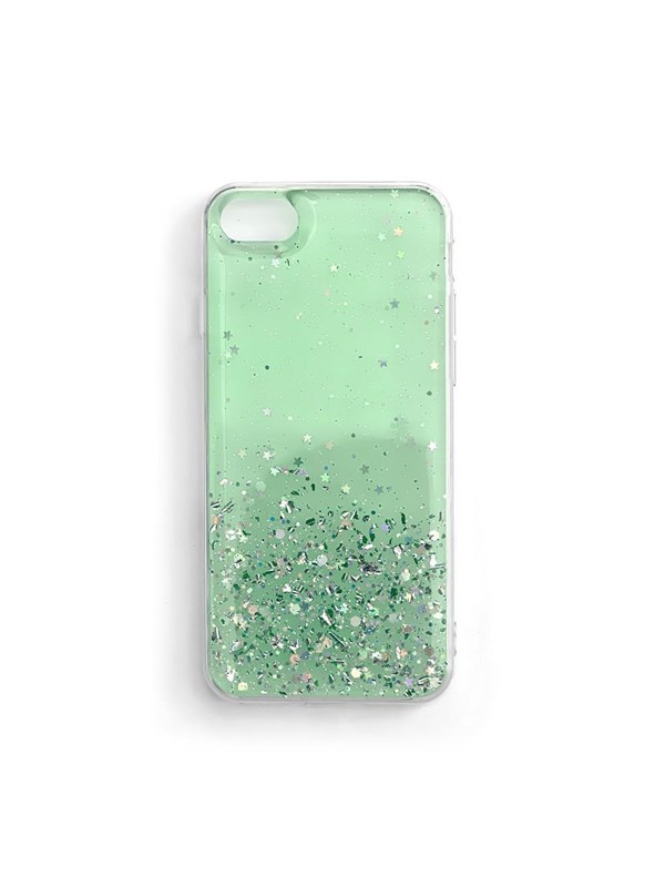 Wozinsky Star Glitter Shiny Glitter Cover Cover for iPhone 12 Pro Max Green
