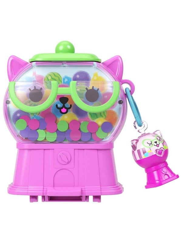 Polly Pocket Core Compact Watermelon Gumball Kitty