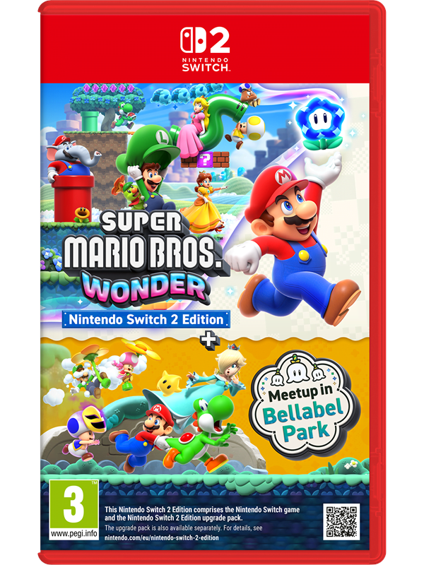 Super Mario Bros. Wonder + Meetup in Bellabel Park - Nintendo Switch 2 - Tasohyppely