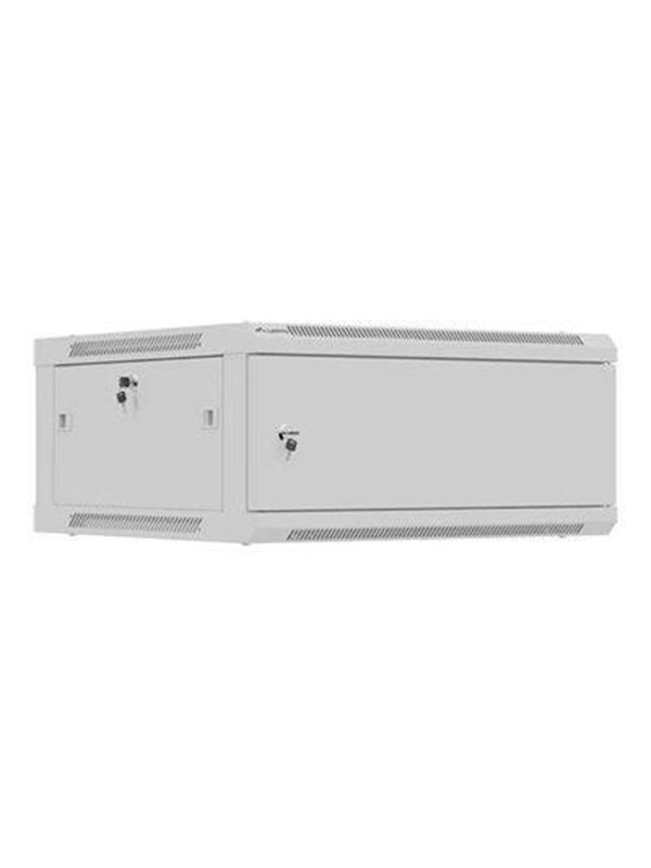 Lanberg WF01 Series - rack - 600x600 flat pack with metal door - 4U