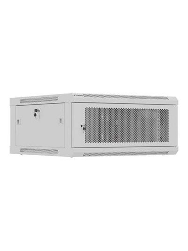 Lanberg WF01 Series - rack - 600x600 flat pack with perforated door - 4U