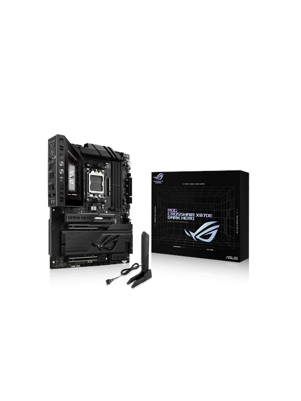ASUS ROG CROSSHAIR X870E DARK HERO Emolevy - AMD X870E - AMD AM5 - DDR5 RAM - ATX