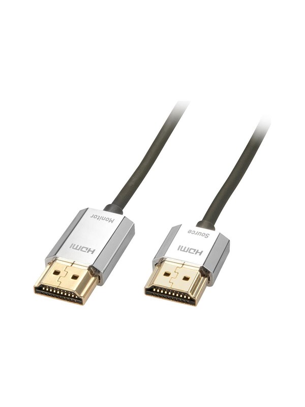 Lindy CROMO Slim High Speed HDMI Cable with Ethernet