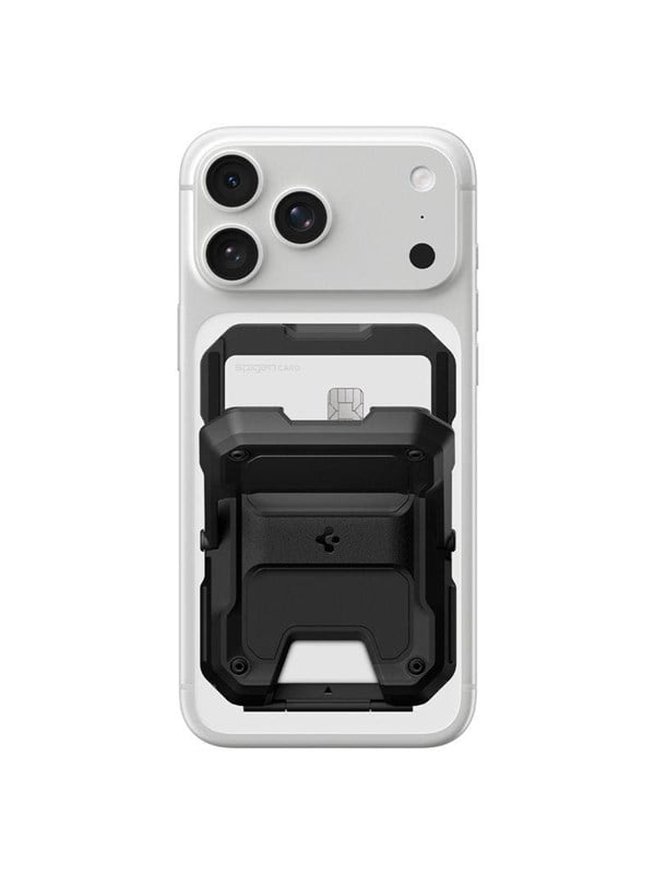 Spigen Tough Armor Pro Wallet MagSafe 5 Card - black