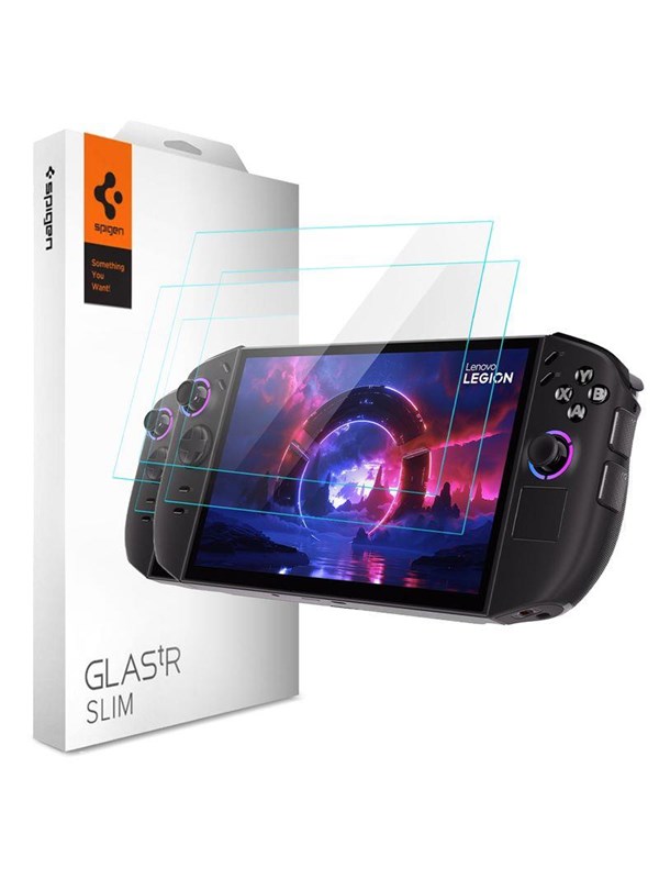 Spigen Glass tR Slim 2 Pack - Lenovo Legion Go 2 - Näytönsuoja