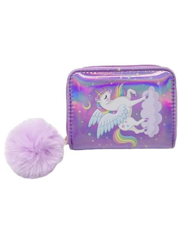 Tinka PURSE PURPLE UNICORN WALLET
