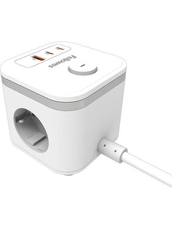 Fellowes Power Cube Type F - White