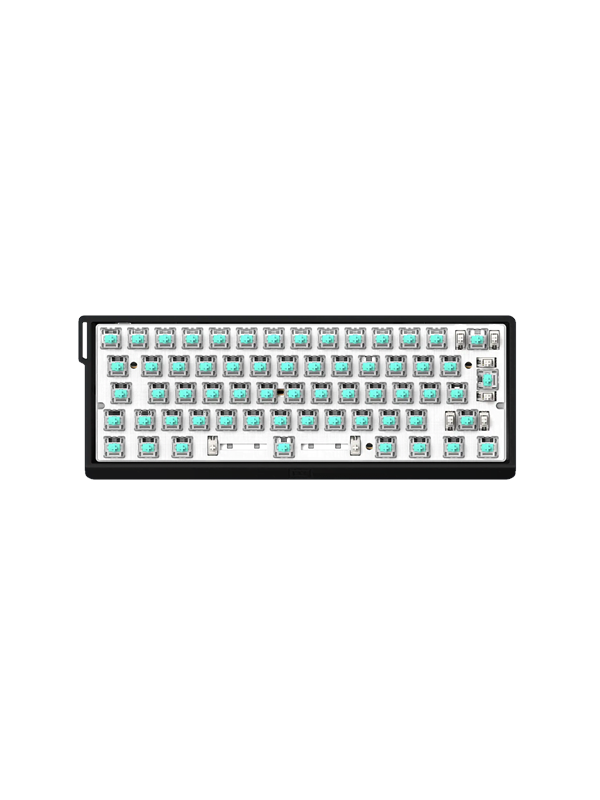 Wooting 60HE v2 - ISO - Non-Split - Plastic - Pelinäppäimistö - ilman numpadia - ISO - Musta