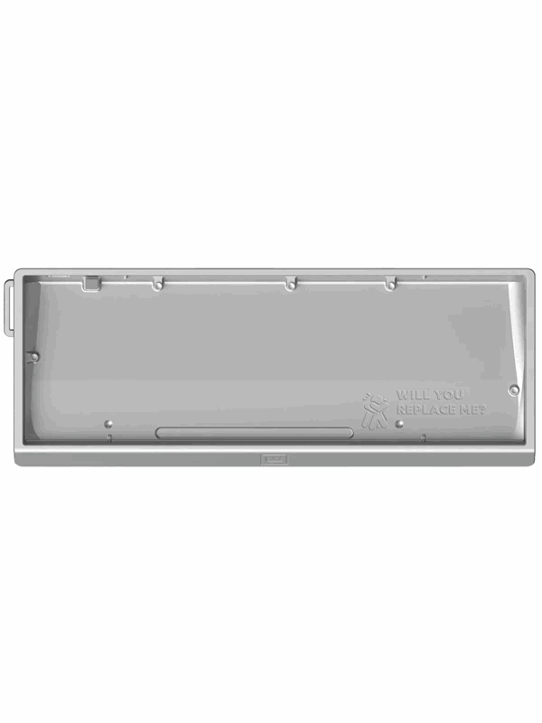 Wooting 60HE v2 Aluminium Case (Bright Silver) - Näppäimistökotelo - Hopea