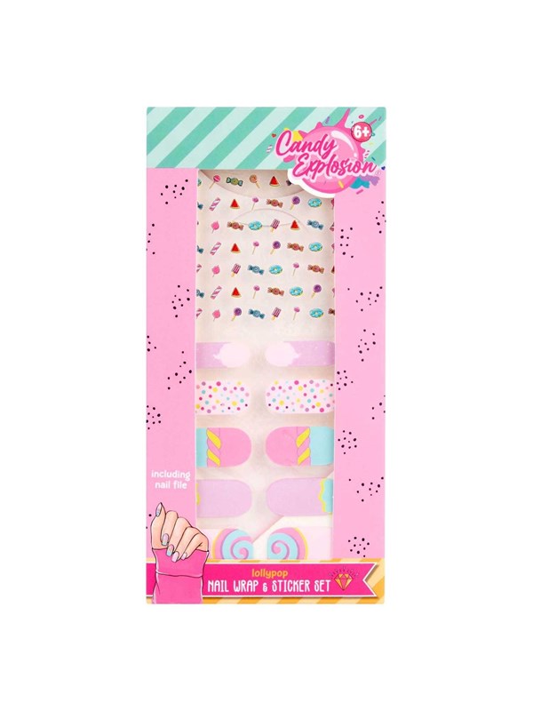 Canenco Create It! Candy Explosion Nail Stickers Creation Set