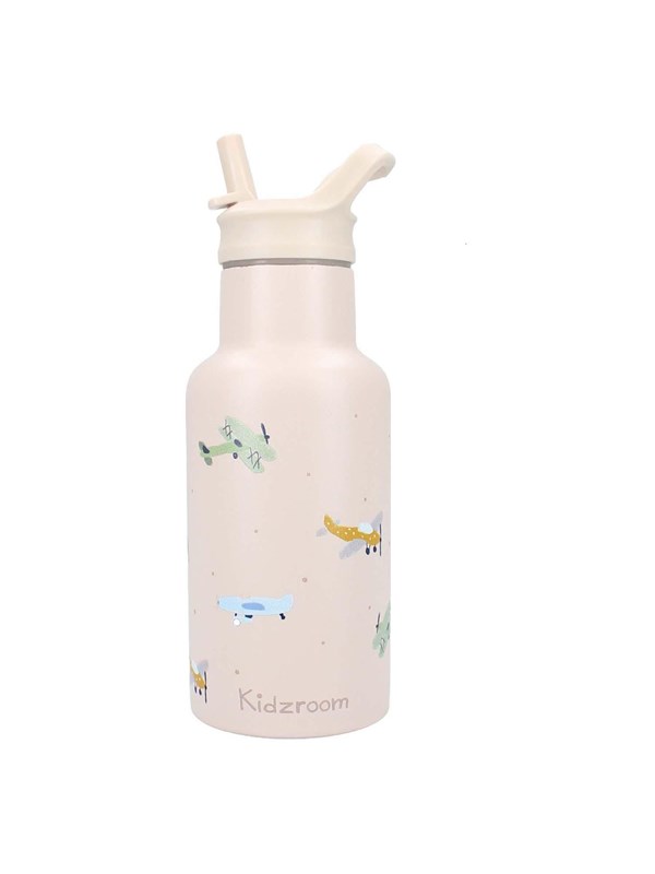 Kidzroom Drinking Bottle Sweet Sips Airplanes 350 ml