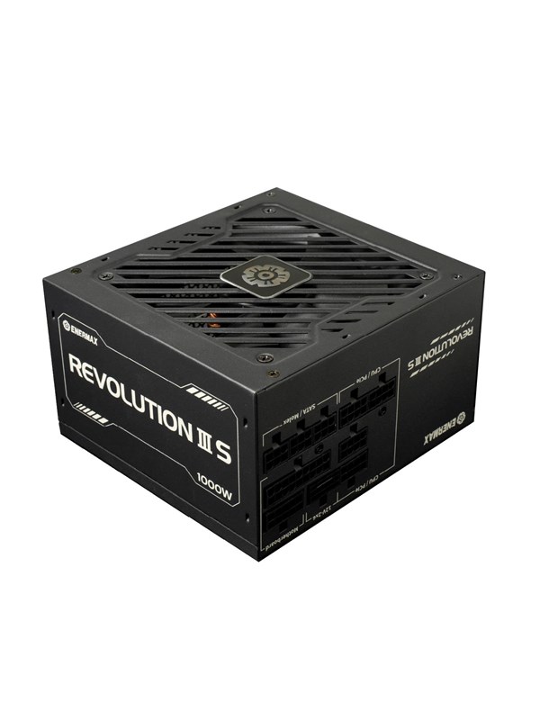 Enermax REVOLUTION III S Virtalähde - 1000 Watt - 120 mm - ATX 3.1 - 80 Plus Platina sertifioitu