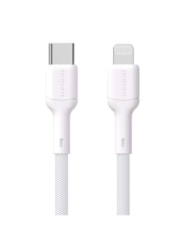 Dudao L9X 30W USB-C Cable - Lightning 1m - White