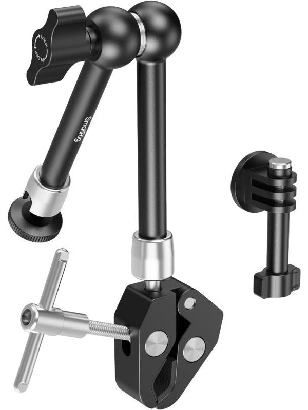 SmallRig Magic Arm with Crab-Shaped Clamp for Action Cameras 5605