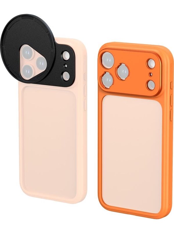 SmallRig 5792 FilMov Lightweight Photography Bumper Case for iPhone 17 Pro (Orange)