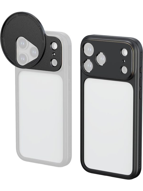 SmallRig FilMov Lightweight Photography Bumper Case for iPhone 17 Pro Black