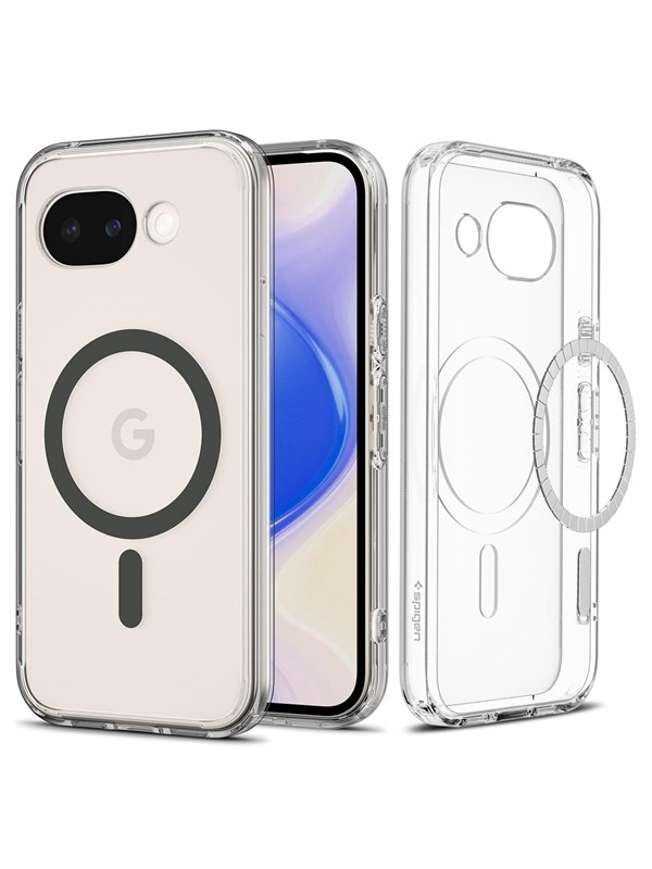 Spigen Ultra Hybrid MagSafe - Clear Graphite - Google Pixel 10a