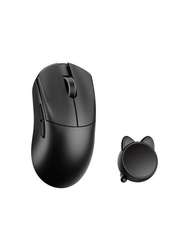 WLMouse HUAN Stainless Magnesium Alloy / Wireless 8K - Pelihiiri - Optinen - 5 painiketta - Musta