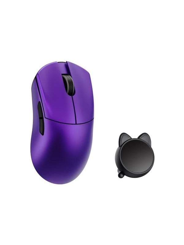 WLMouse HUAN Stainless Magnesium Alloy / Wireless 8K - Pelihiiri - Optinen - 5 painiketta - Violetti