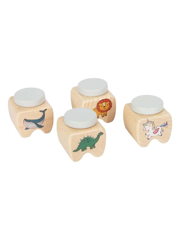 Small Foot - Wooden Baby Tooth Boxes - 4 pcs.