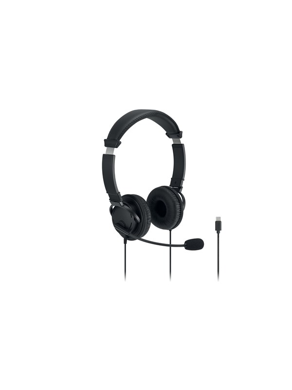 Kensington Classic EQ USB-C® Kuulokkeet mikrofonilla ja äänenvoimakkuuden säädöllä