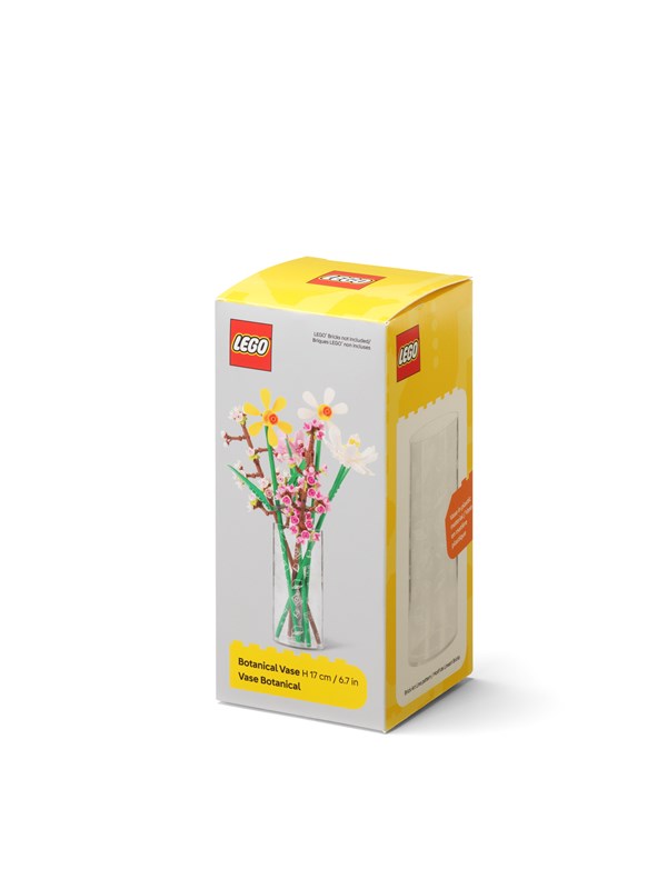 LEGO Sylinterimaljakko Brick Art Line - Läpinäkyvä