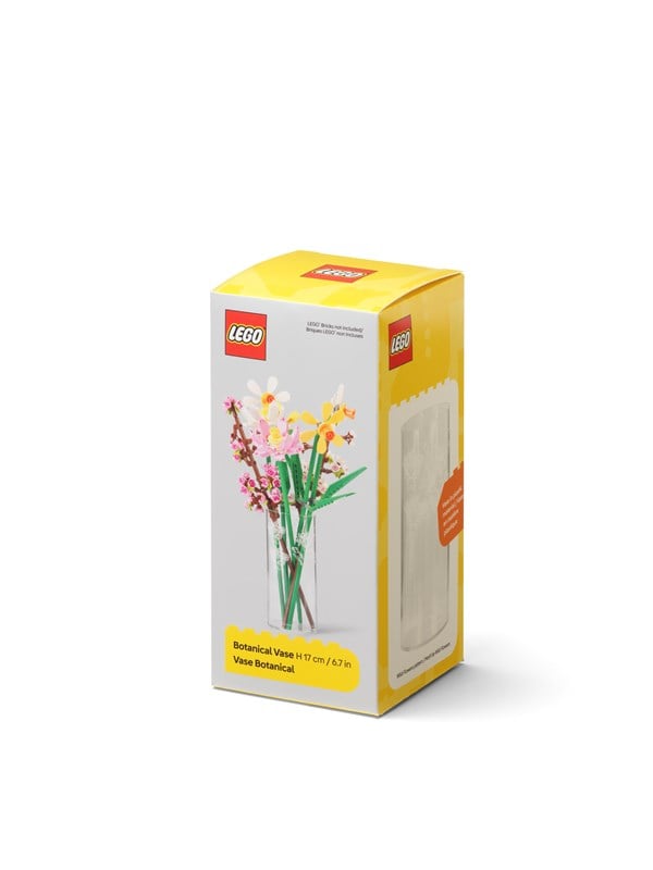 LEGO Cylinder Vase Wild Flower Translucent