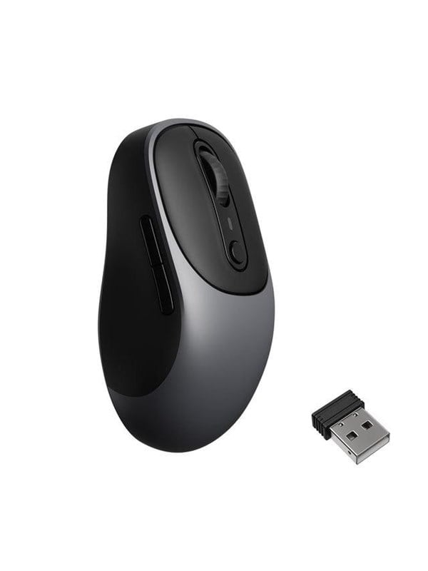 Keychron BM24 Wireless Mouse - Hiiri - Optinen - 6 painiketta - Harmaa