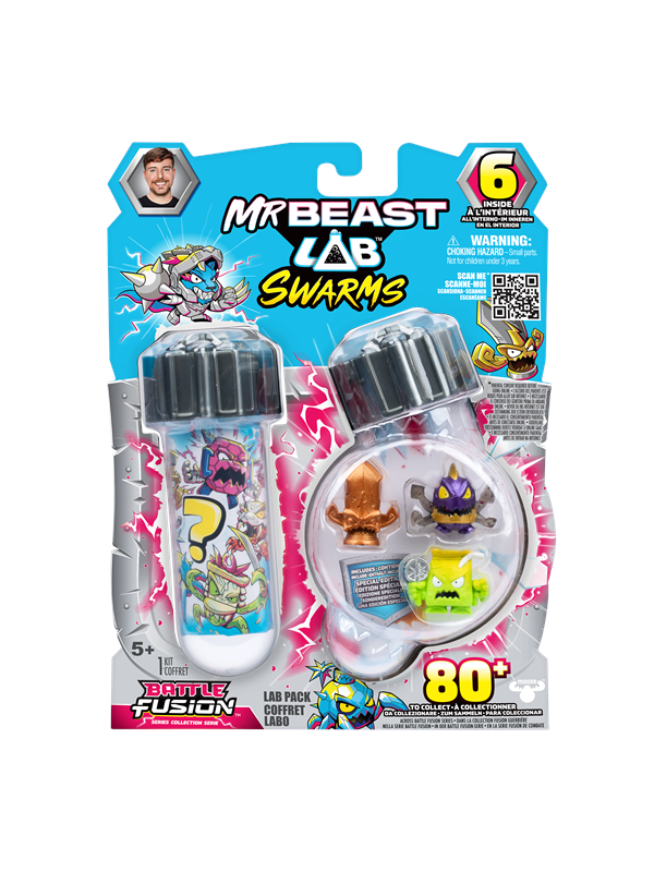 MrBeast Lab Swarms Batttle Fusion 6 pack