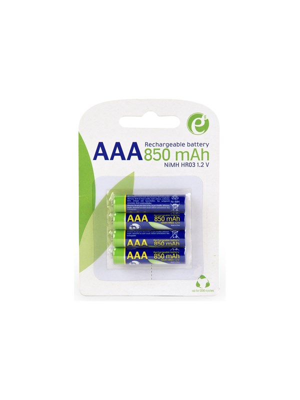 Gembird battery - rechargeable - 4 x AAA - Alkaline