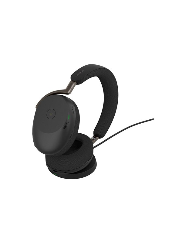 Jabra Evolve3 85 MS Link390a - Black (Incl. Wireless Charging Pad)
