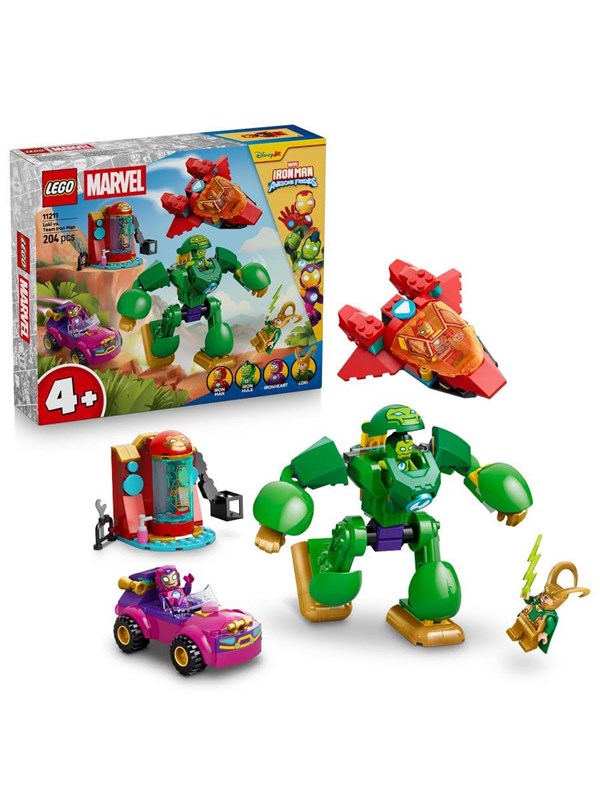 LEGO Disney Junior Marvel 11211 Loki vastaan Iron Manin tiimi