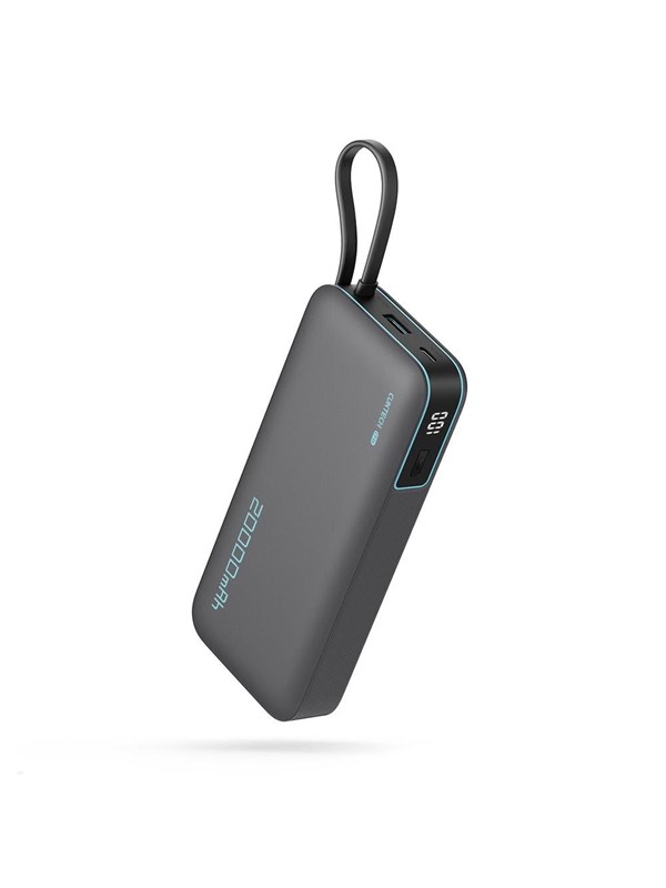 CUKTECH CUKP200NGLDG 55W with Built-in USB-C Cable - Grey - 20000 mAh