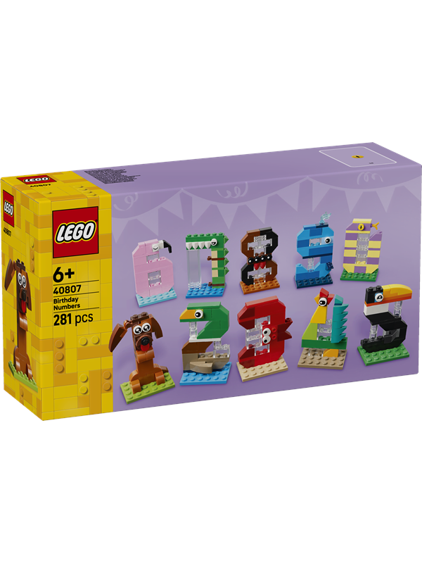LEGO 40807 Synttärinumerot