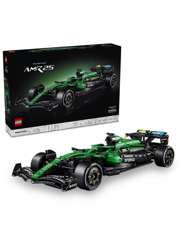 LEGO Technic 42240 Aston Martin Aramco AMR25 ‑F1®-auto