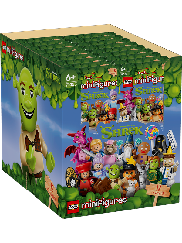 LEGO Minifigures 71053 Minifigures Shrek Series Mystery Box Toy 71053 - 36 pcs.
