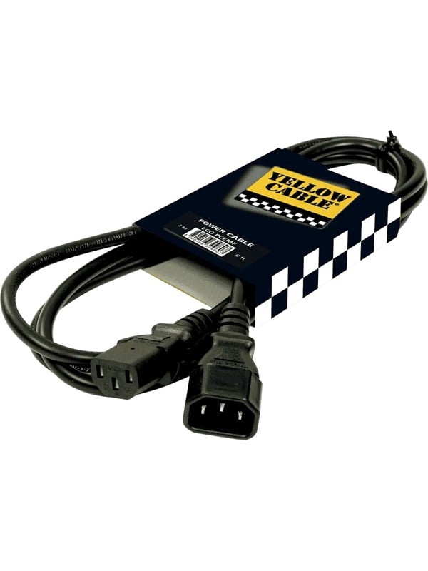 Yellow Cable PCEMF - IEC uros/naaras virtajohto jatko