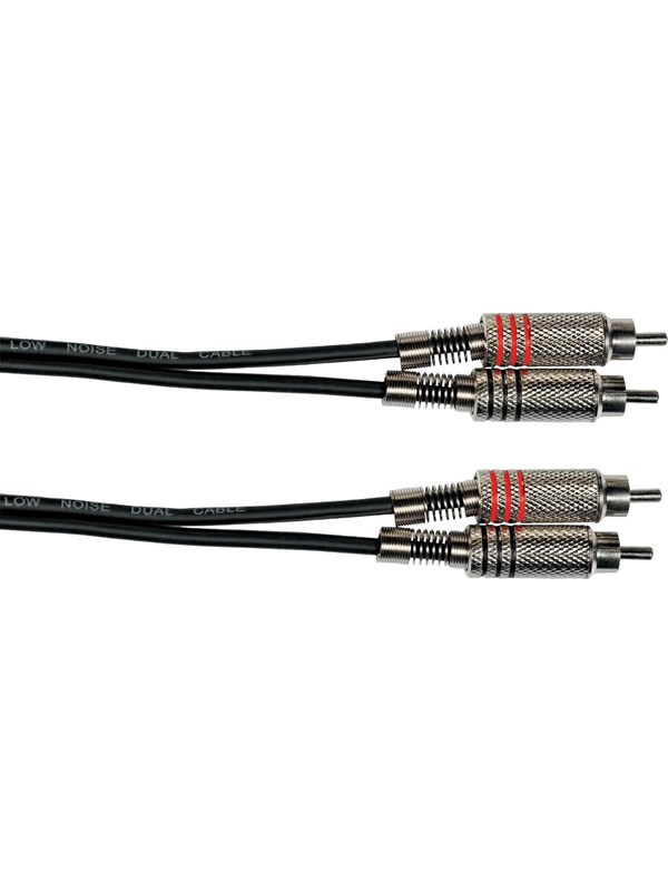 Yellow Cable K04-3 - 2 x RCA - 2 x RCA -kaapeli 3m.