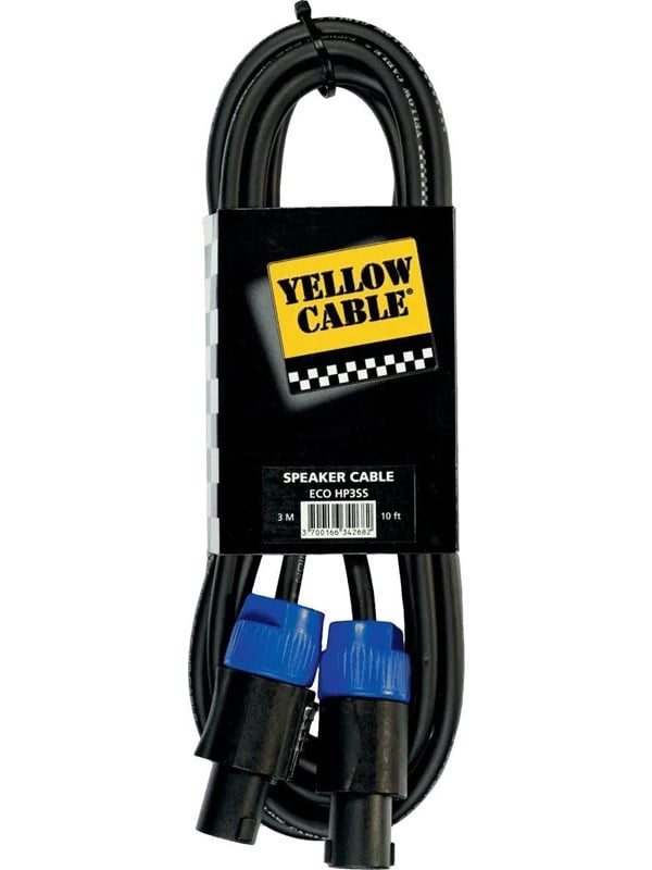 Yellow Cable HP3SS - Speakon - Speakon-kaiutinkaapeli 3m.